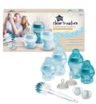 Tommee Tippee Closer to Nature Newborn Anti-colic starter set With Brush & Teat