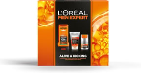 L'Oreal Men Expert Gift Set, Hydra Energetic Alive and Kicking: Shower Gel, and