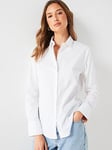 Ps Paul Smith Womens Swirl Cuff Shirt - White