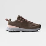 The North Face Women's Cragstone Leather Waterproof Hiking Shoes BIPARTISAN BROWN/MELD GREY (818J IX7)