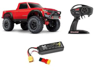 Traxxas 82024-4 TRX-4 Sport 1/10 4WD Rtr Robot Tq 2.4GHz+3S Akku Rouge