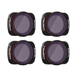 Freewell Bright Day – 4K Series – 4Pack ND8/PL, ND16/PL, ND32/PL, ND64/PL Camera Lens Filters Compatible With Osmo Pocket, Pocket 2