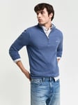 GANT Cotton Pique Half Zip Jumper