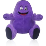 Grimace Shake Gul Hat Plysch Leksak Plushie Fylld Djur Leksak Dock