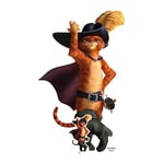 Star Cutouts SC4285 Puss In Boots pose OlE Star Mini Cardboard Cutout With Mini