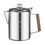 Coffee Percolators Stovetop for Camping, Percolator Coffee Pot Stainless3061