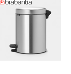 BRABANTIA 5Lt Pedal Bin Matt Steel