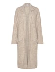 Saint Tropez Gelasz Long Cardigan Kräm