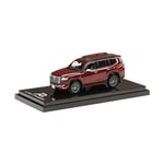 HJ64 1/64 TOYOTA LAND CRUISER (JA300W) ZX Dark Red Mica Metallic From Japan  FS