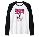 Invader Zim World Domination Doom Doom Vintage Raglan Baseball Tee