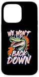 Coque pour iPhone 14 Pro Max We Won't Back Down Vintage Swamp Gator