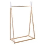 Penderie pour Enfant en Pin "Rêve" 126cm Naturel