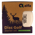 Alfa 3-disc Starter Set, startset, frisbeegolf