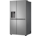 LG NatureFRESH GSLC41PYPE American-Style Fridge Freezer - Prime Silver, Silver/Grey