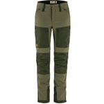 Fjällräven Women's Keb Agile Trousers Laurel Green-Deep Forest, 36 Short