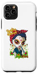 Coque pour iPhone 11 Pro Catrinas Underworld - Motifs colorés du jour des morts