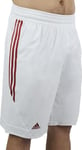 Miesten Adidas-shortsit, valkoiset