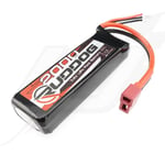 [FR] RUDDOG 2000mAh 30C 7.4V LiPo Pack Battery with T-Plug (88x28x16mm | 1:14 RT