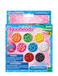 Solid Bead Pack Patterned Aqua Beads