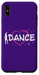 Coque pour iPhone XS Max Cute Dance Heart Women Girl Ballroom Lyrical Hip Hop Dancing