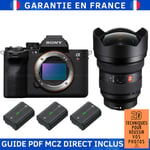 Sony A7R V + FE 12-24mm f/2.8 GM + 3 Sony NP-FZ100 + Guide PDF MCZ DIRECT '20 TECHNIQUES POUR RÉUSSIR VOS PHOTOS