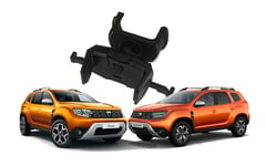 Support de Téléphone Automatique pour DACIA Duster 2 2017+ (Aérations Rondes)