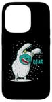 Coque pour iPhone 14 Pro Yeti Monsters effrayent dans la neige