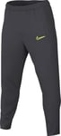 Nike Dri-Fit Academy Dri-Fit Global Pantalon de Football pour Homme, Anthracite, Anthracite, Vert Fluo, DV9740-061, Taille XL