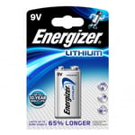 Batteri 9V/6LR61 Ultimate Lithium 1-pack