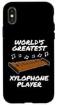 Coque pour iPhone X/XS Le plus grand joueur de xylophone au monde, xylophoniste