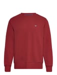 GANT Reg Shield C-Neck Sweat Röd