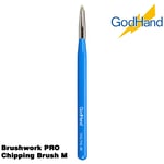 GodHand Brushwork PRO Chipping Brush M Made In Japan # GH-EBRSP-TTM