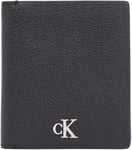 Calvin Klein Jeans Mono HRDW RFID SM N/S Trifold K50K511449, Portefeuilles Homme, Noir (Black), OS