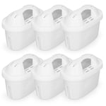 6 x Compatible MAXTRA PRO All-in-1 Water Filter Cartridge For Brita Jugs Kettles