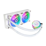 Cooler Master CPU  AIO MasterLiquid PL240 Flux White Edition