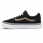 Sportskor Casual Barn Vans Ward Suede Svart Leopard - 27