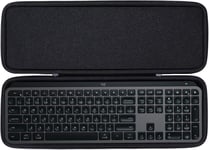 Dur Étui Housse Cas Compatible avec Logitech MX Keys S/MX Keys/MX Keys S Plus Clavier Bluetooth Silencieux sans Fil