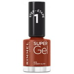 Soins visage Rimmel London  Vernis à ongles SUPER GEL 075-éclat ambré 12 ml