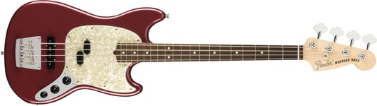 Fender AM Performer Mustang Bass RW Aubergine