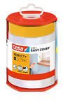 tesa Easy Cover PerfectPlus Dispenser M - 2in1 masking film with Washi tape and dispenser - for clean, precise cuts - with blade cover - 33 m x 0.55 m