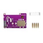 For Raspberry Pi5 SSD Expansion Board for Raspberry Pi5 PCIE to M.2 NVME5972