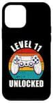 iPhone 12 mini Level 11 Unlocked Funny Video Gamer 11 Birthday 11 Year Old Case