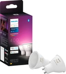 Philips Hue WAC lamppu 4,2 W GU10 (tuplapakkaus)