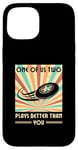 iPhone 15 One of us two plays better than you Frisbee Disc Golf Case