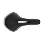 Fizik Antares R3 Open Bike Saddle with Carbon Reinforced Shell, Kium Rails, Lightweight at only 215g, Size Regular 276x141mm, Black