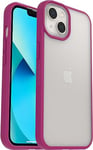 OtterBox iPhone 13 (ONLY) Prefix Series Case - PARTY PINK, ultra-thin, pocket-friendly, raised edges protect camera & screen, wireless charging compatible