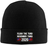 Flush The Turd November Third 2020 Warmth Cap Man Womans Trendy Casual Wool Cap