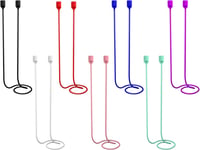 7 Pièces Magnétiques Cordon pour Sport Earbuds, Sangle d'Écouteur Silicone Souple Cordon Anti Perte Compatible avec AirPods Pro/3/2/1