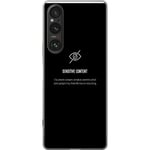 Sony Xperia 1 V Genomskinligt Skal sensitive content