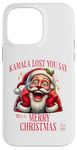 iPhone 14 Pro Max Kamala Lost Merry Christmas - Funny Christmas 2024 Election Case